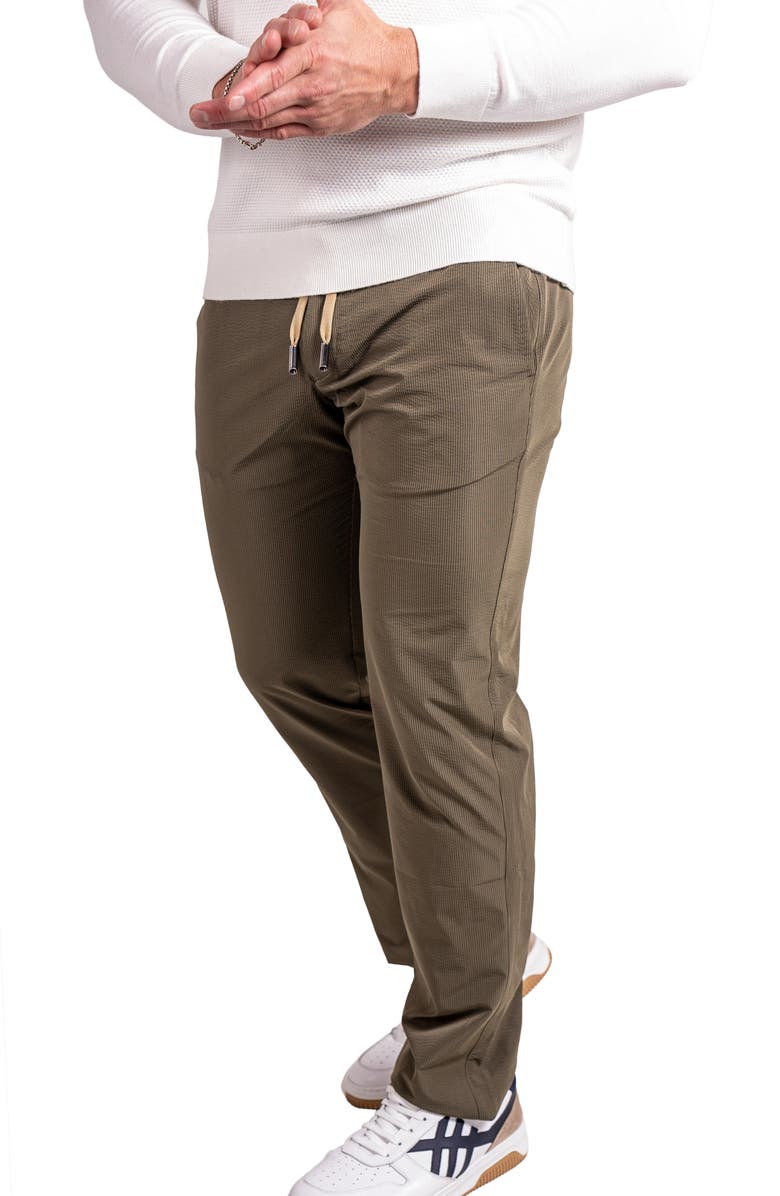 Maceoo Resistancemoss Green Drawstring Pants, Alternate, color, Green