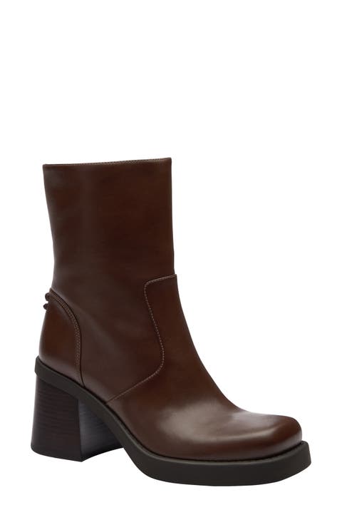 Sculpted C Platform Bootie (Women)