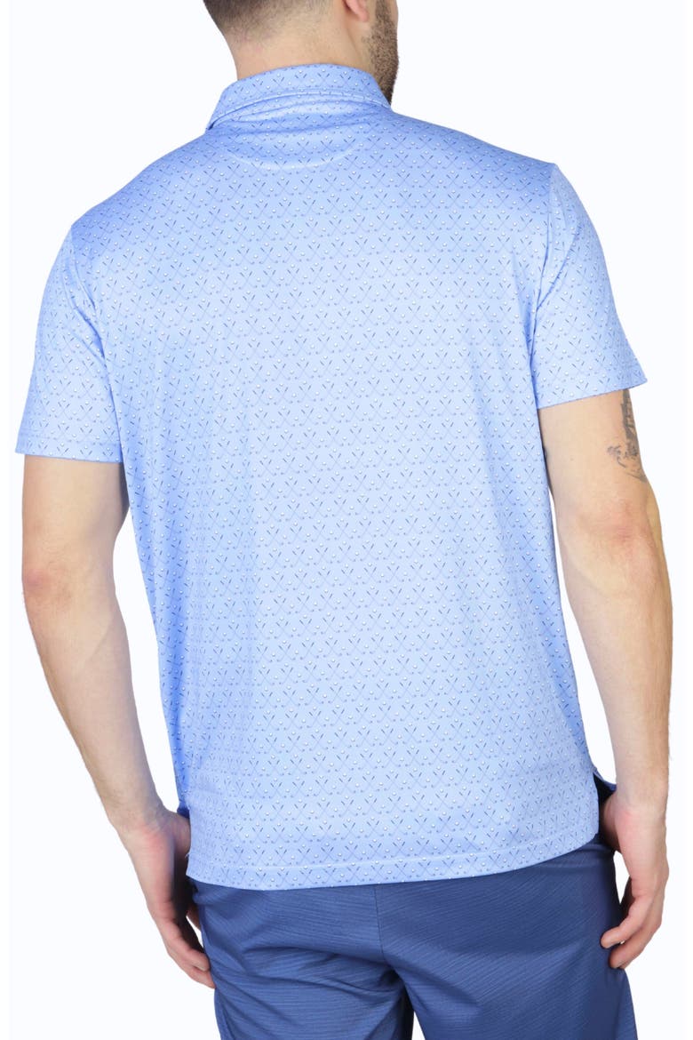 Golf Clubs Performance Polo, Alternate, color, BLUE BYRD