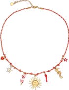 EYE CANDY LOS ANGELES Millie Charm Necklace