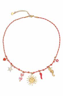 EYE CANDY LOS ANGELES Millie Charm Necklace