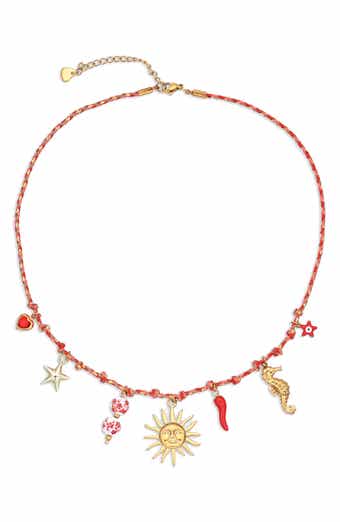 EYE CANDY LOS ANGELES Millie Charm Necklace