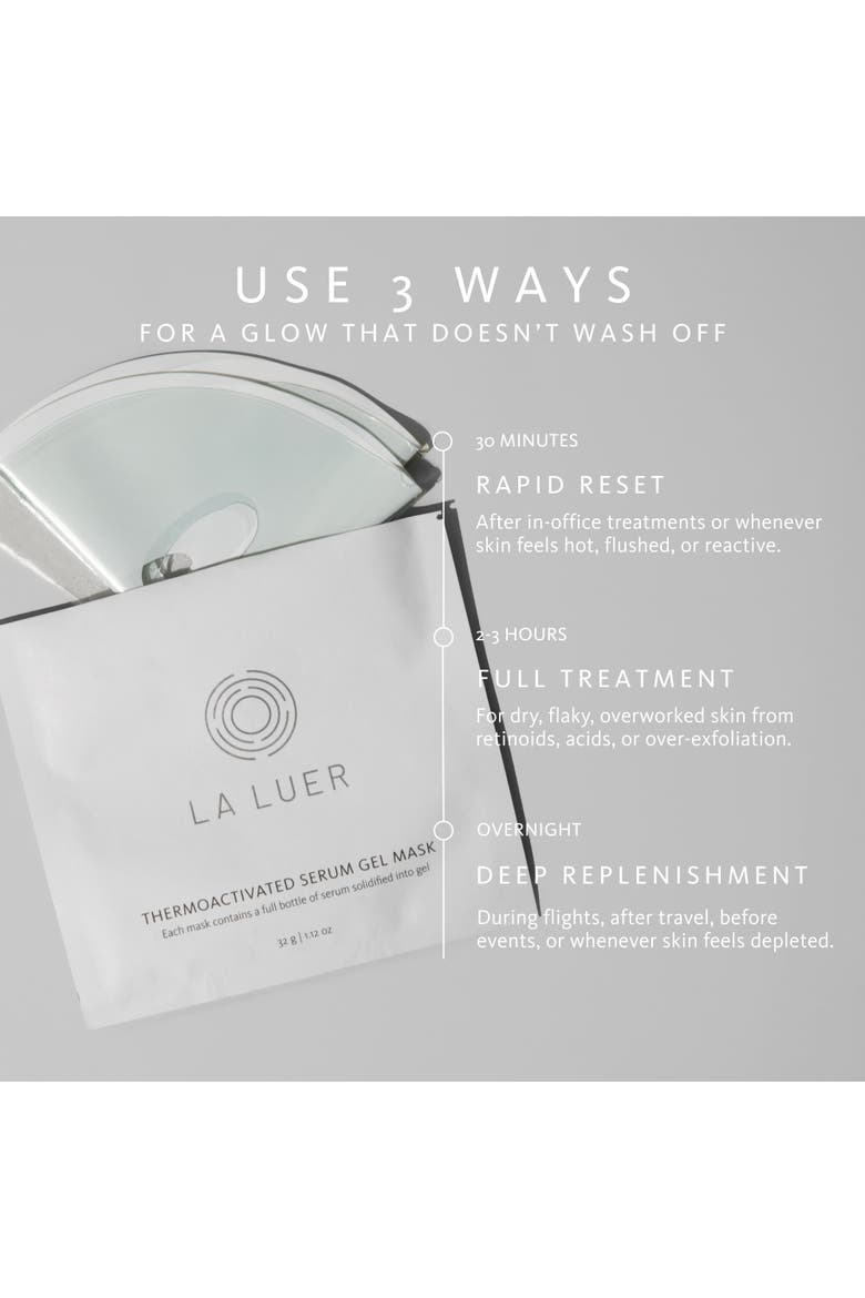 Thermoactivated Serum Gel Mask - 5 pack, Alternate, color, None