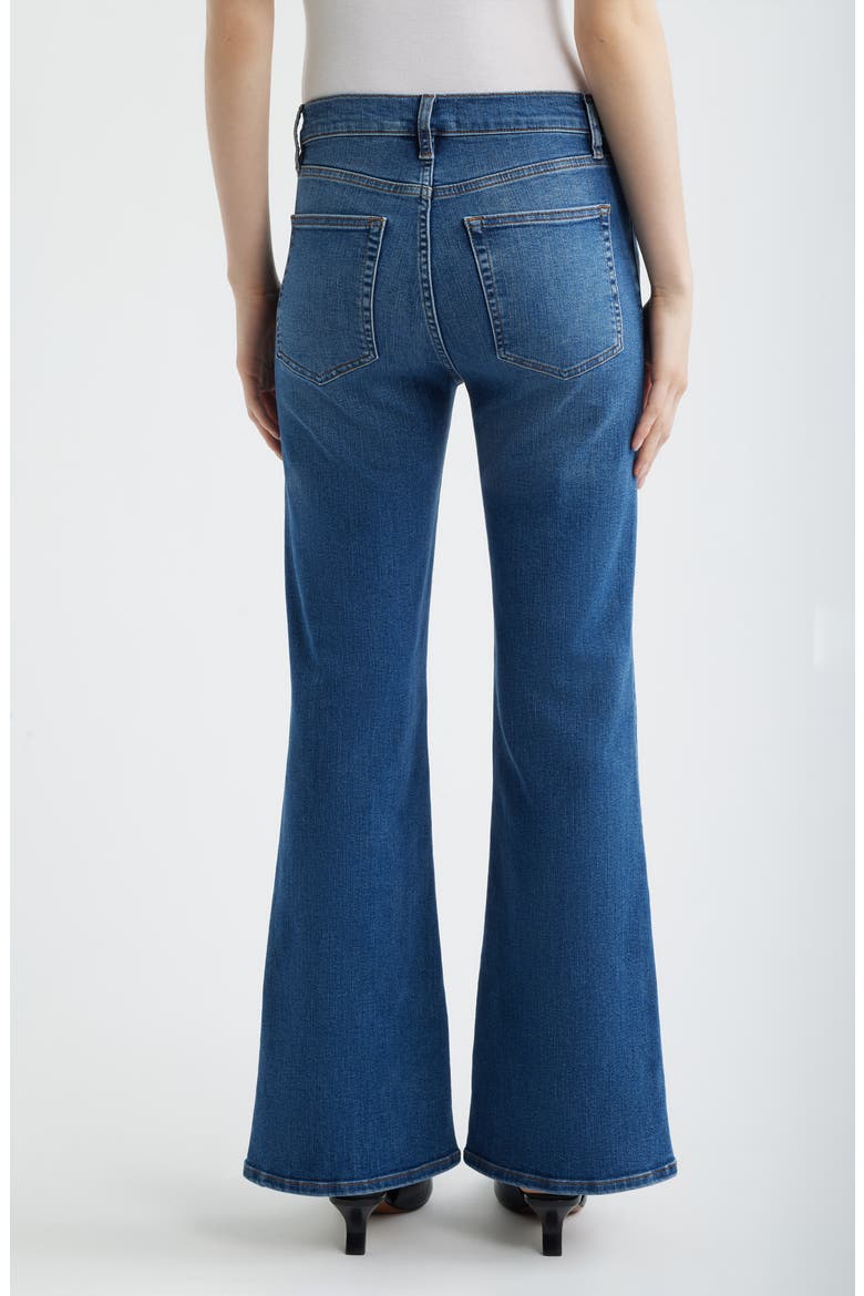The Icon Flare Jeans, Alternate, color, PROVENCE