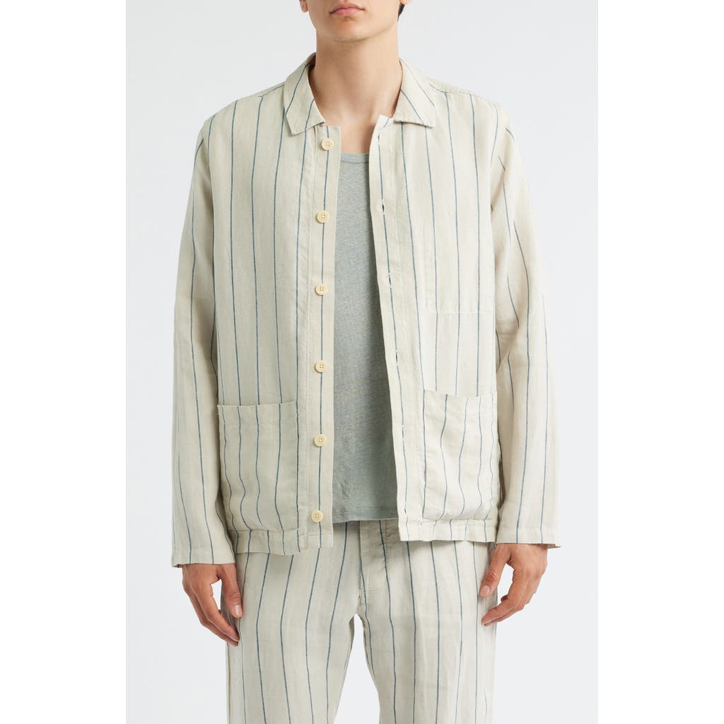Alex Crane Kite Linen Jacket In Neutral