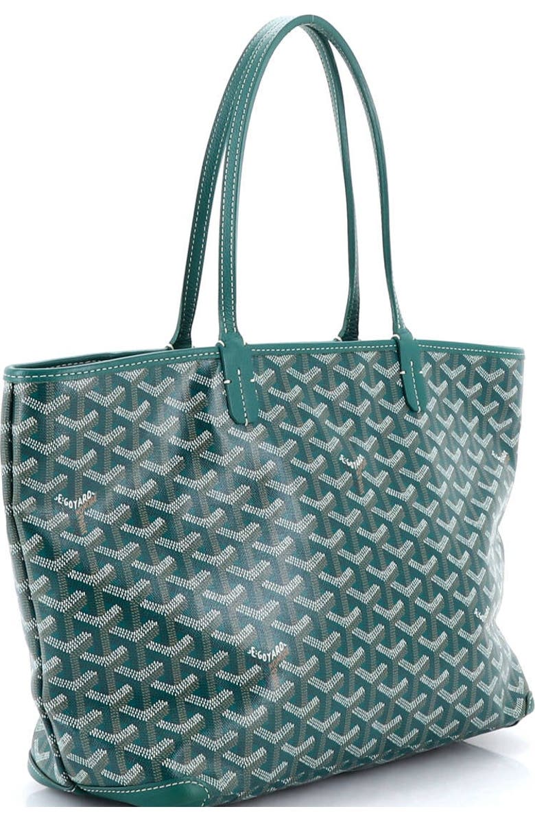 Pre-Owned Goyard Artois Tote Coated Canvas PM, Alternate, color, Green