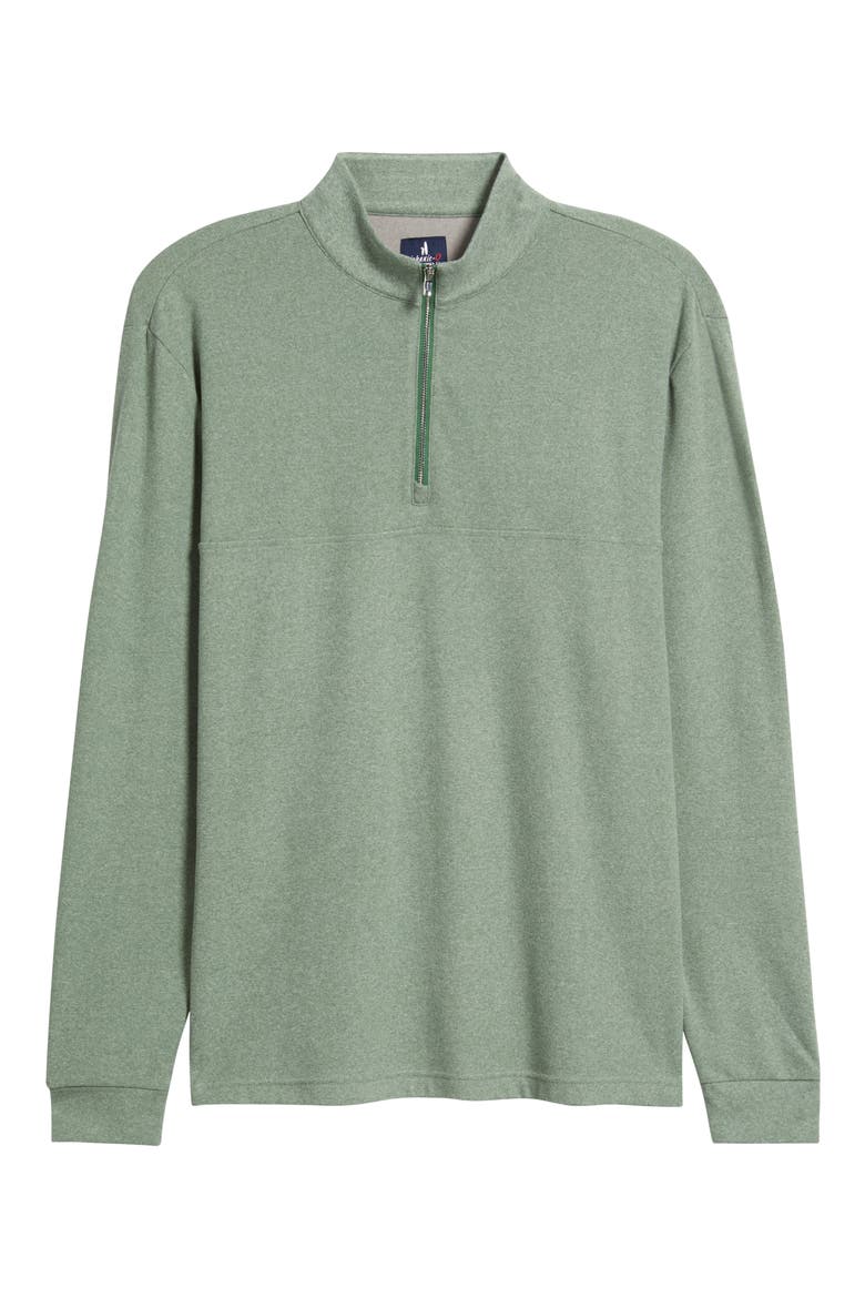Mikey Quarter Zip Pullover, Alternate, color, FERN