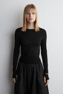 COS Slim Lightweight Long-Sleeved Top
