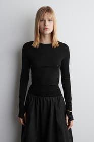 COS Slim Lightweight Long-Sleeved Top