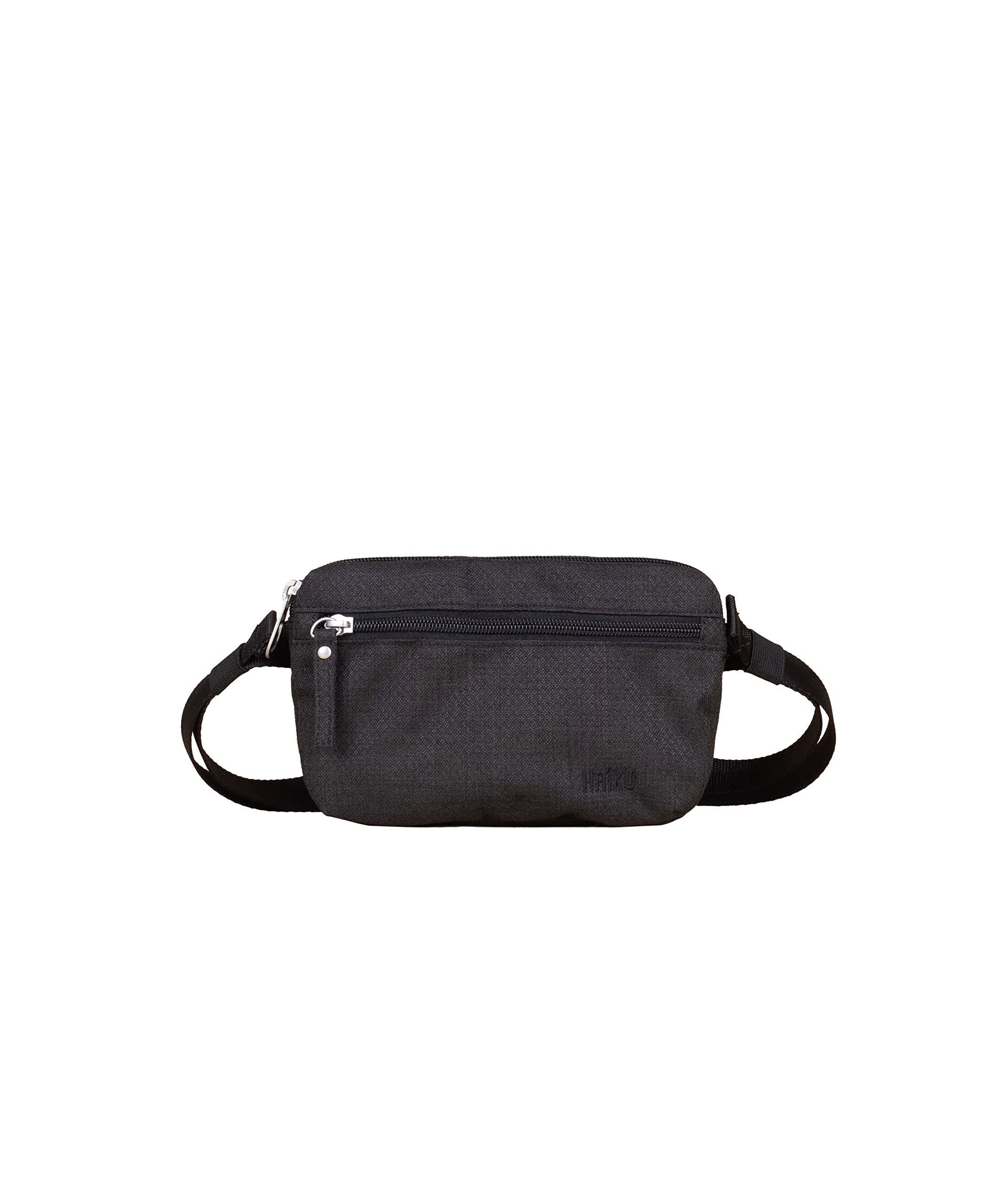 HAIKU Hopper waistpack or crossbody sling, Main, color, Black In Bloom