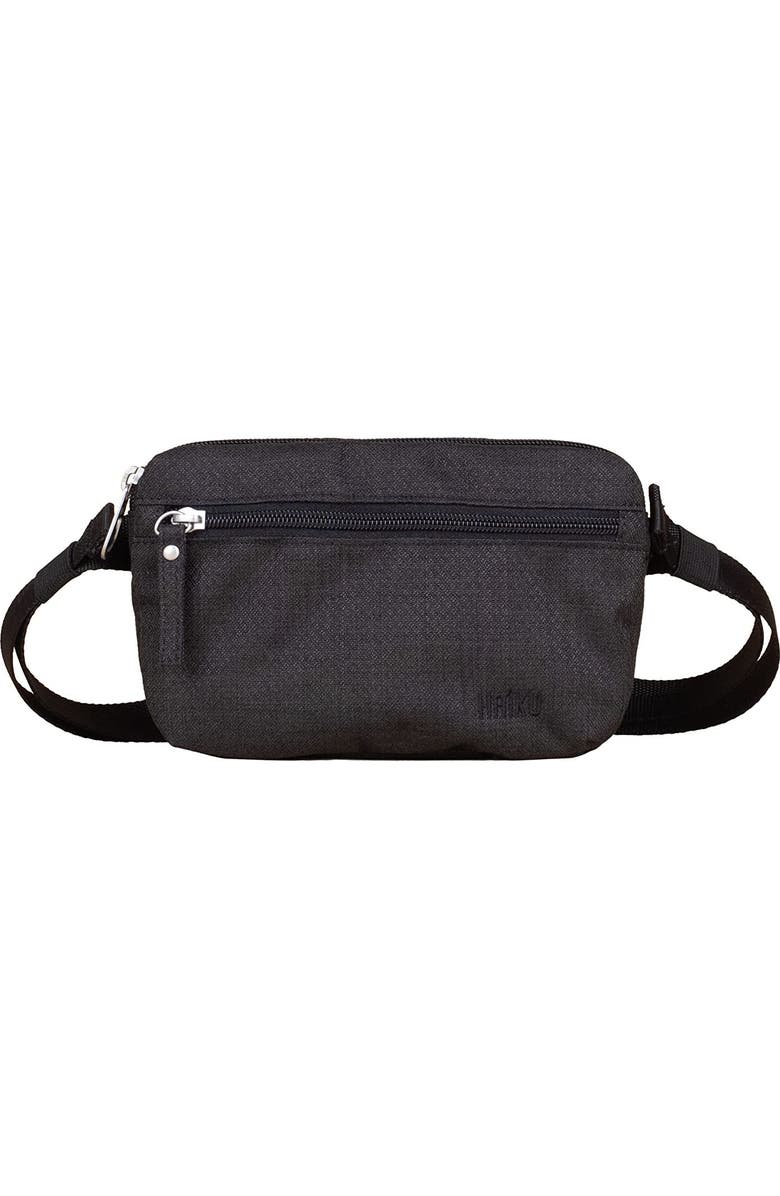 HAIKU Hopper waistpack or crossbody sling, Main, color, Black In Bloom