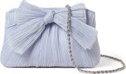 Loeffler Randall Rochelle Pleated Bow Clutch