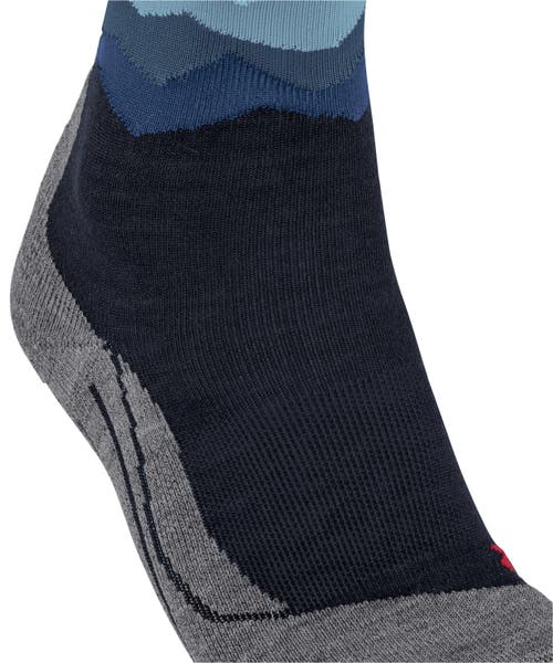 Falke Tk2 Explore Crest Hiking Socks In Blue