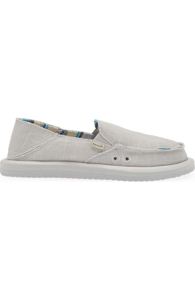 Sanuk Donna Convertible Hemp Slip-On Shoe, Alternate, color,