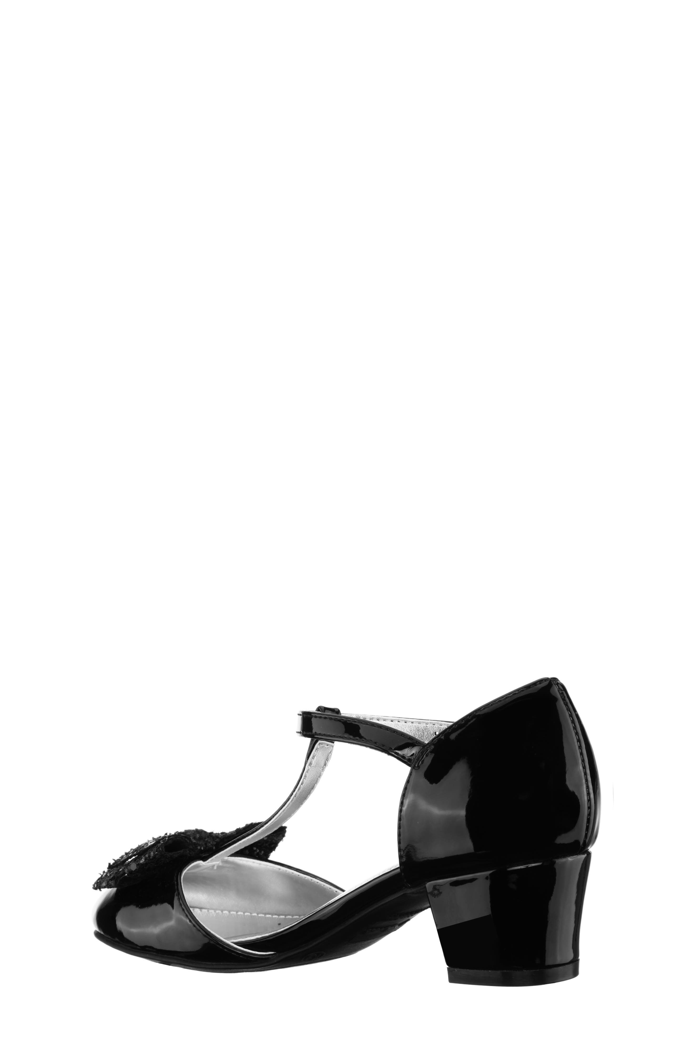 Nina Noemy Glitter Bow Dress Shoe, Alternate, color, 