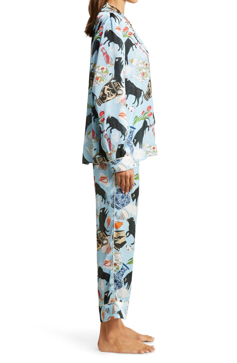 Karen Mabon Bull In a China Shop Pajamas, Alternate, color,