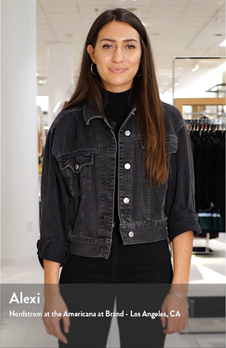 High Waist Crop Flare Jeans, sales video thumbnail