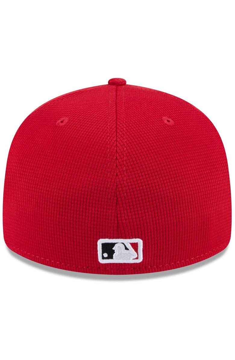 New Era Men's New Era Red Cincinnati Reds 2025 Spring Training Low Profile 59FIFTY Fitted Hat, Alternate, color, Red