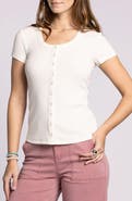 Thread & Supply Kellie Button-Up Rib Top