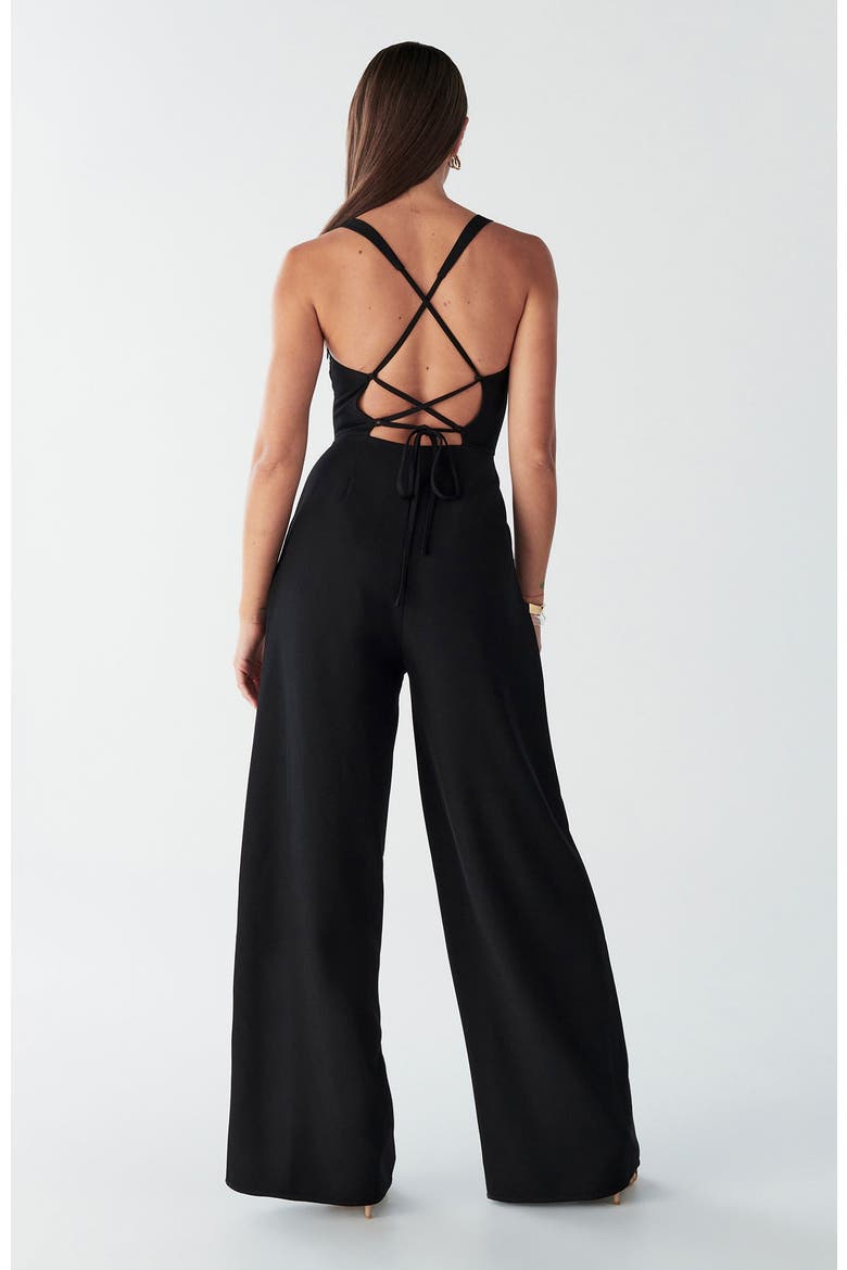 Cherie Jumpsuit, Alternate, color, Black