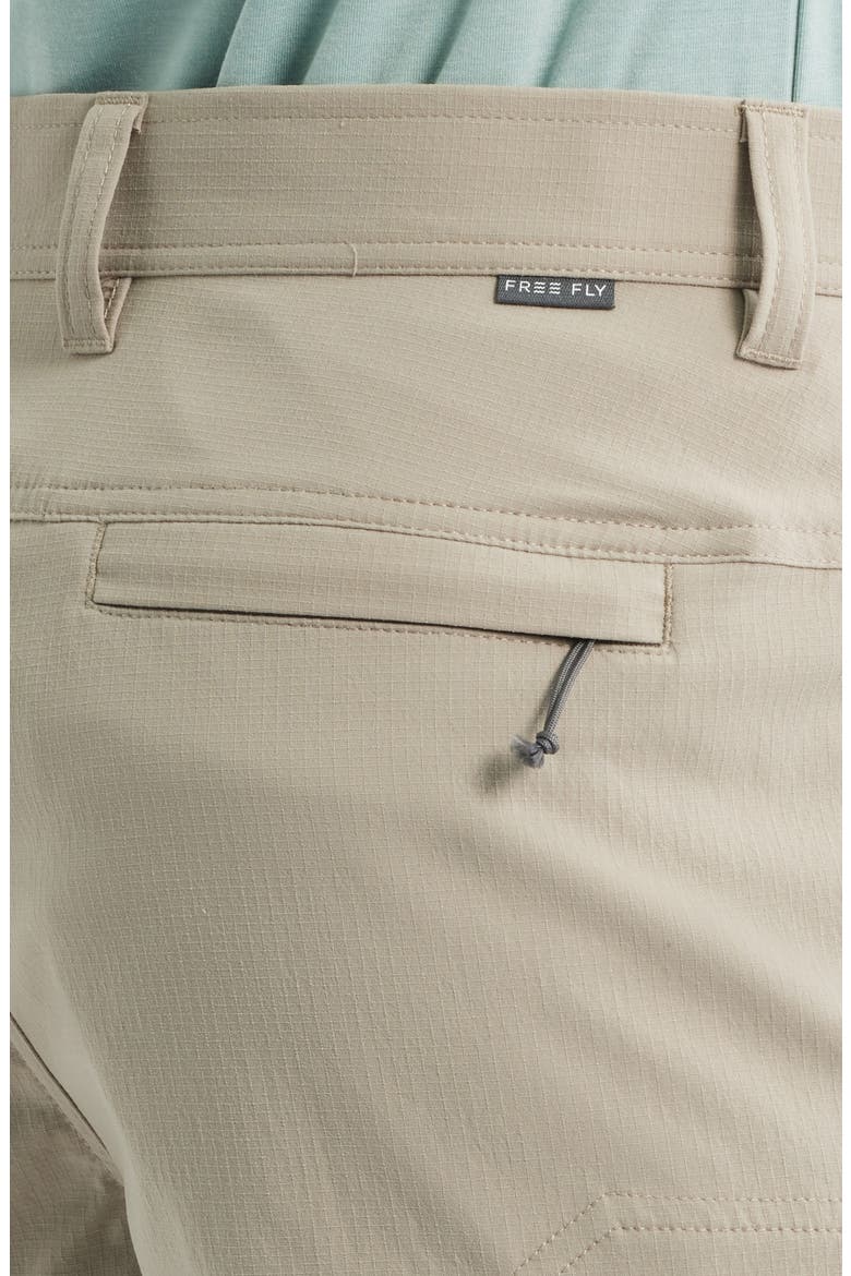 Topogrid Water Repellent Shorts, Alternate, color, VINTAGE KHAKI