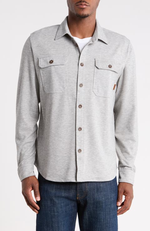 Fahnestock Knit Button-Up Shirt