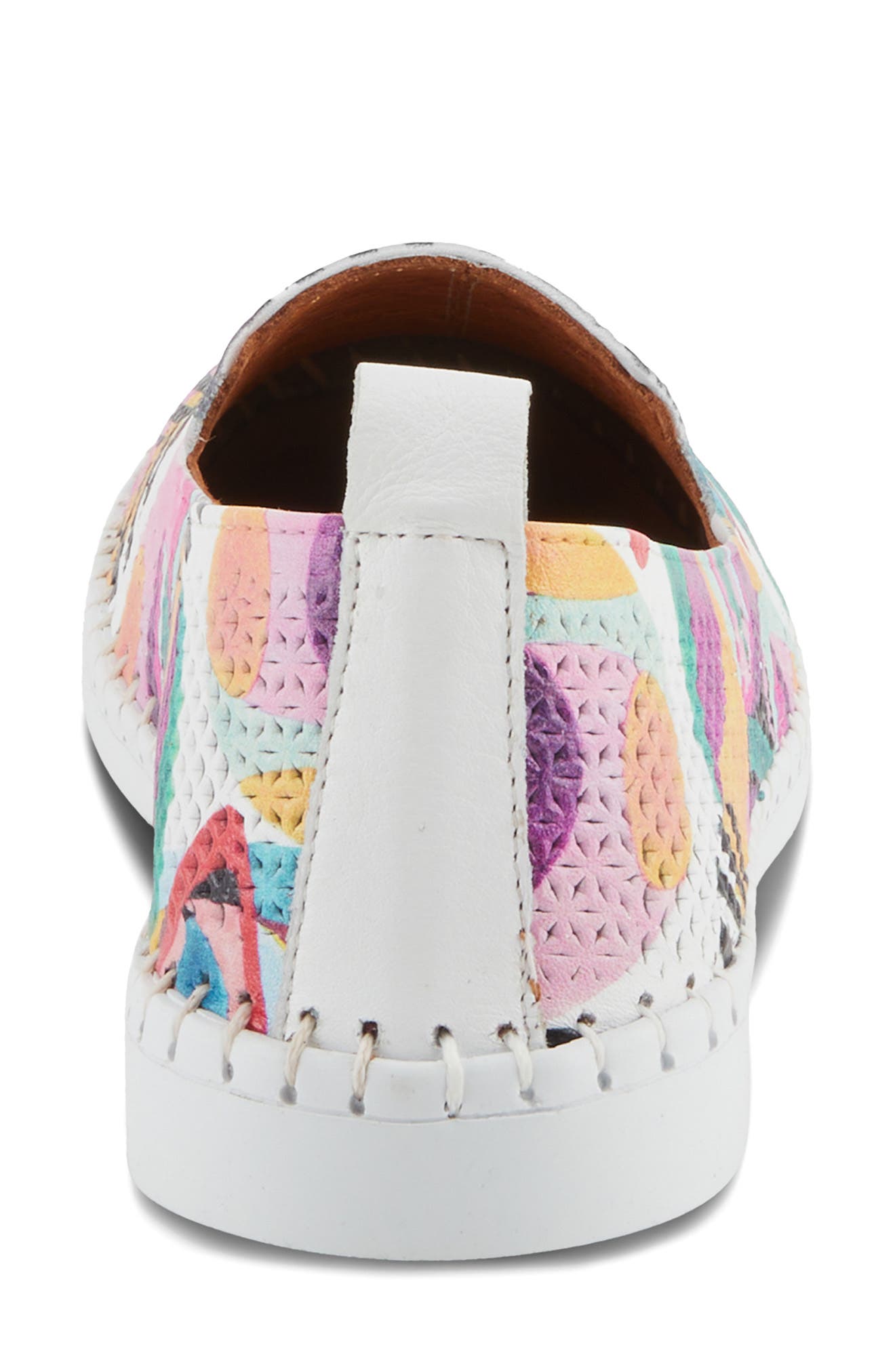 Spring Step Carraway Slip-On Sneaker, Alternate, color, White Multi