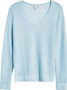 トミー バハマ  Bahama Cedar Linen LS V-Neck レディース Sweaters Chambray Blue SW421014_4117_main?$