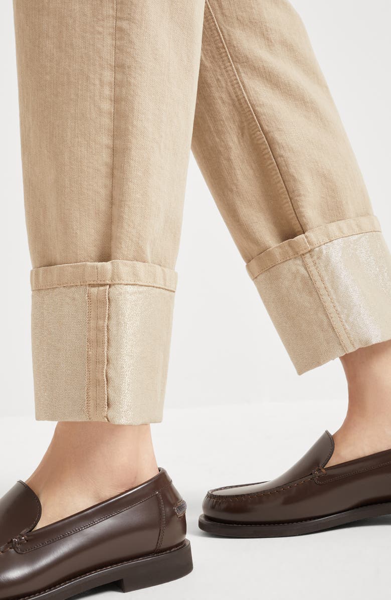 Brunello Cucinelli Cropped trousers, Alternate, color, 