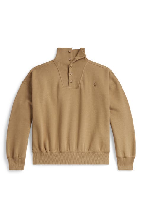Fleeece Funnel Neck Sweatshirt