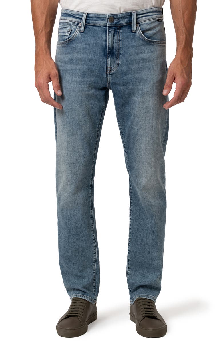 Mavi Jeans Zach Straight Leg Jeans, Main, color, Mid Used Williamsburg