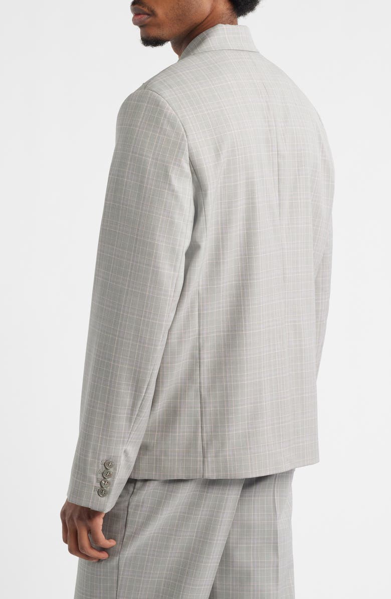 KROST Plaid Wool Blend Sport Coat, Alternate, color, Laurel Wreath