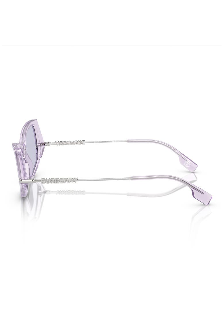 52mm Irregular Sunglasses, Alternate, color, LILAC