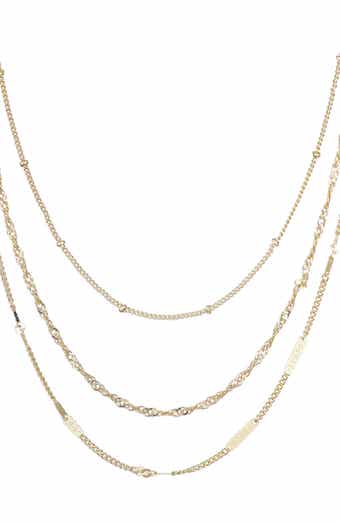 Set of 3 Assorted Chain Necklaces