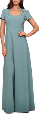 Kay Unger Fatima Beaded Gown