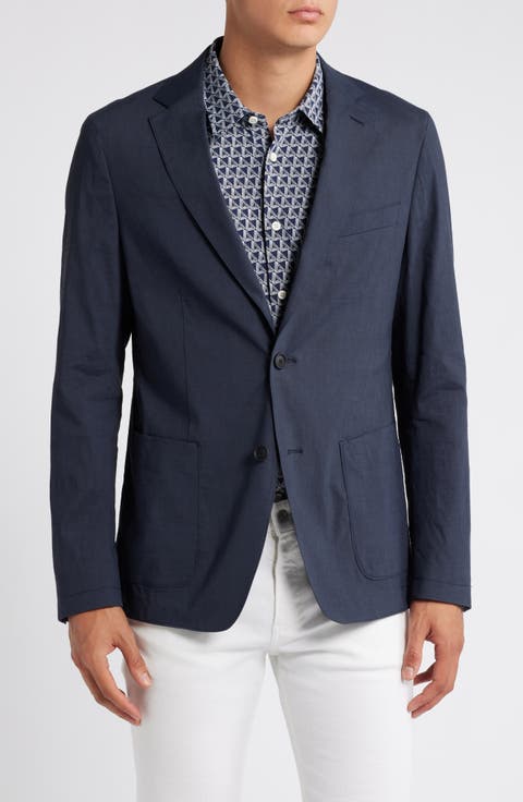 Hanry Stretch Linen Blend Sport Coat