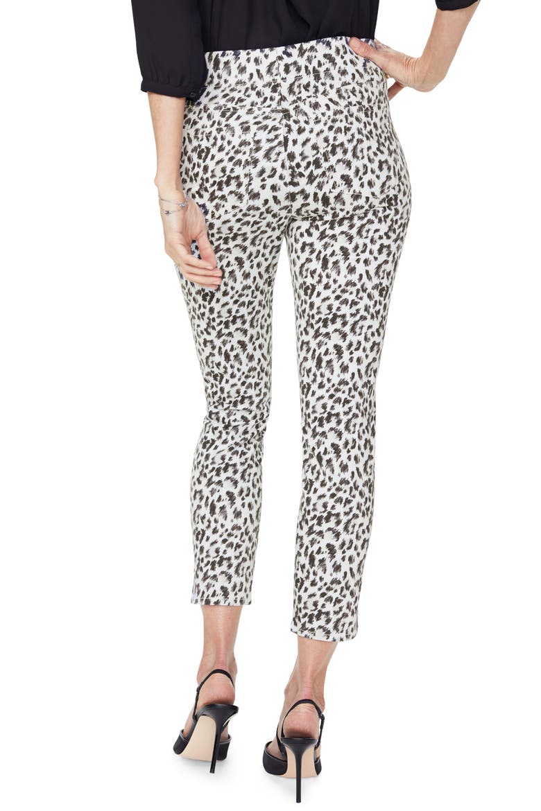 Ankle Slit Skinny Jeans, Alternate, color, CANYON CAT VANILLA