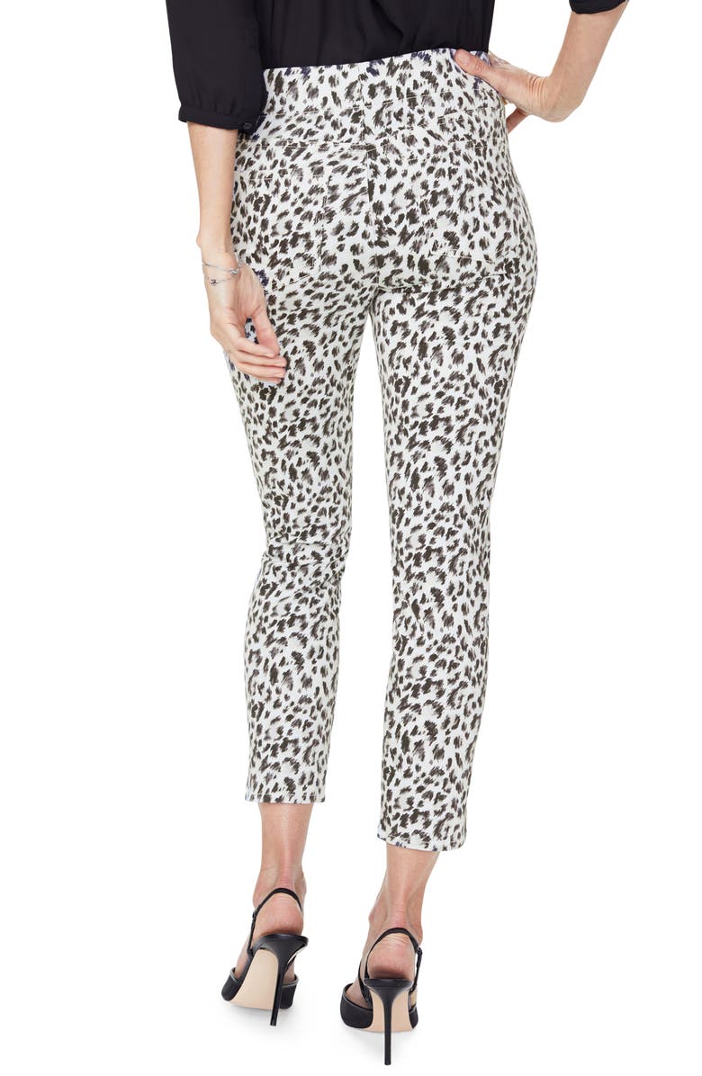 NYDJ Ankle Slit Skinny Jeans, Alternate, color, 