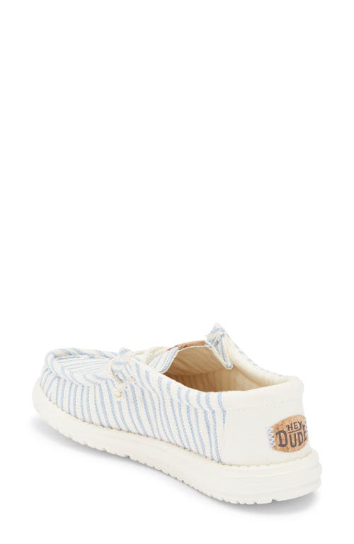 Hey Dude Wally Resort Slip-on Sneaker In Blue