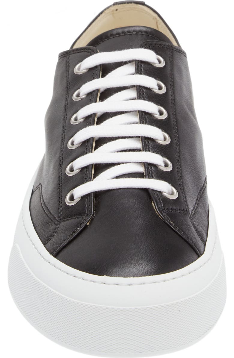 Common Projects Tournament Low Top Sneaker, Alternate, color, Black