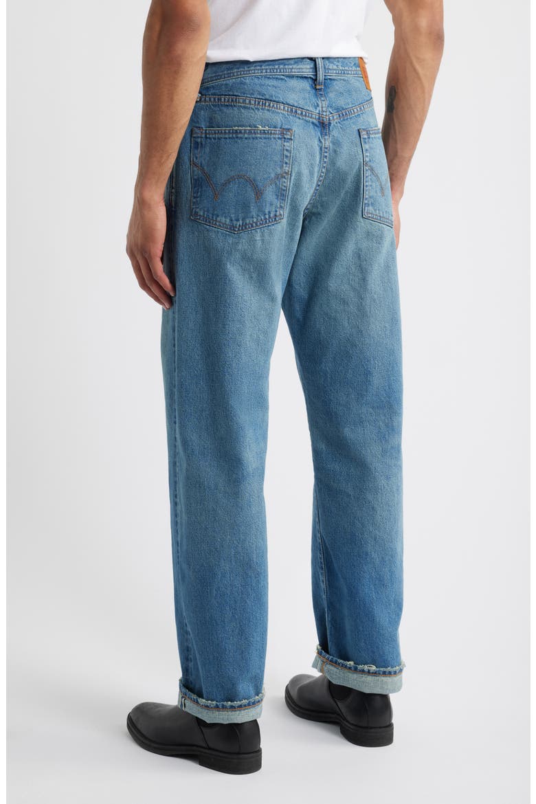 Wide Straight Leg Jeans, Alternate, color, OSUGA SUMMER