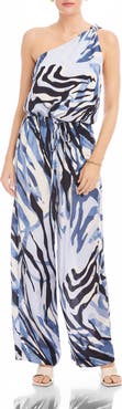 FIFTEEN TWENTY Vanita Abstract Print One-Shoulder Top