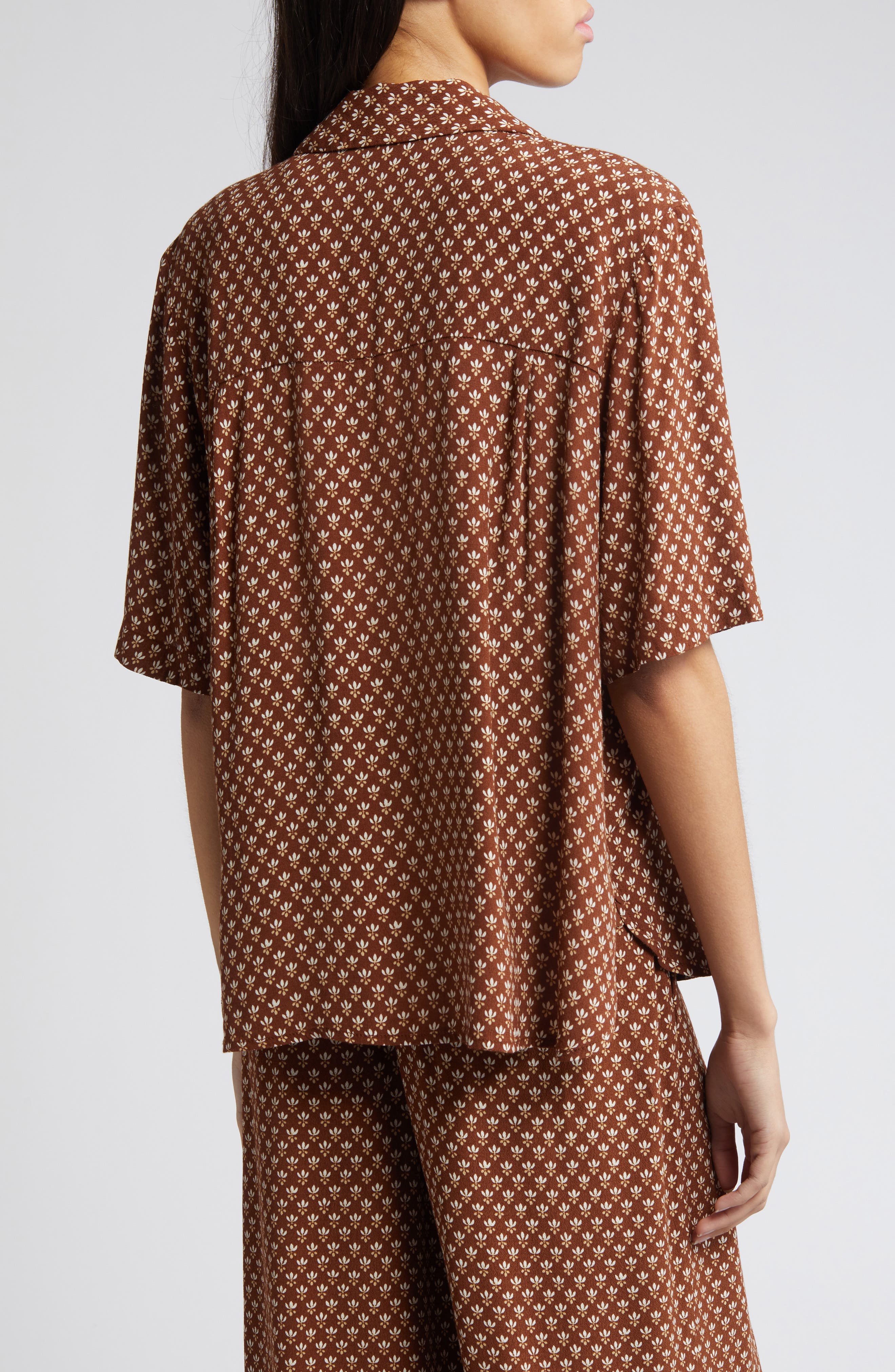 Relaxed Fit Camp Shirt - image 2