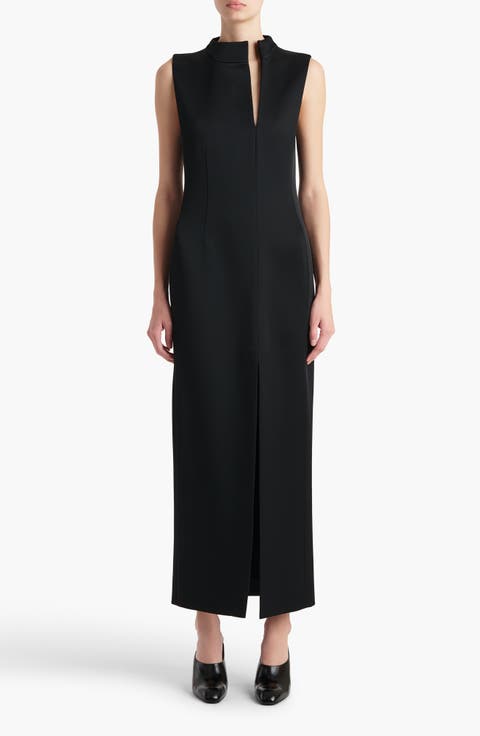 Lowen Crepe Midi Dress