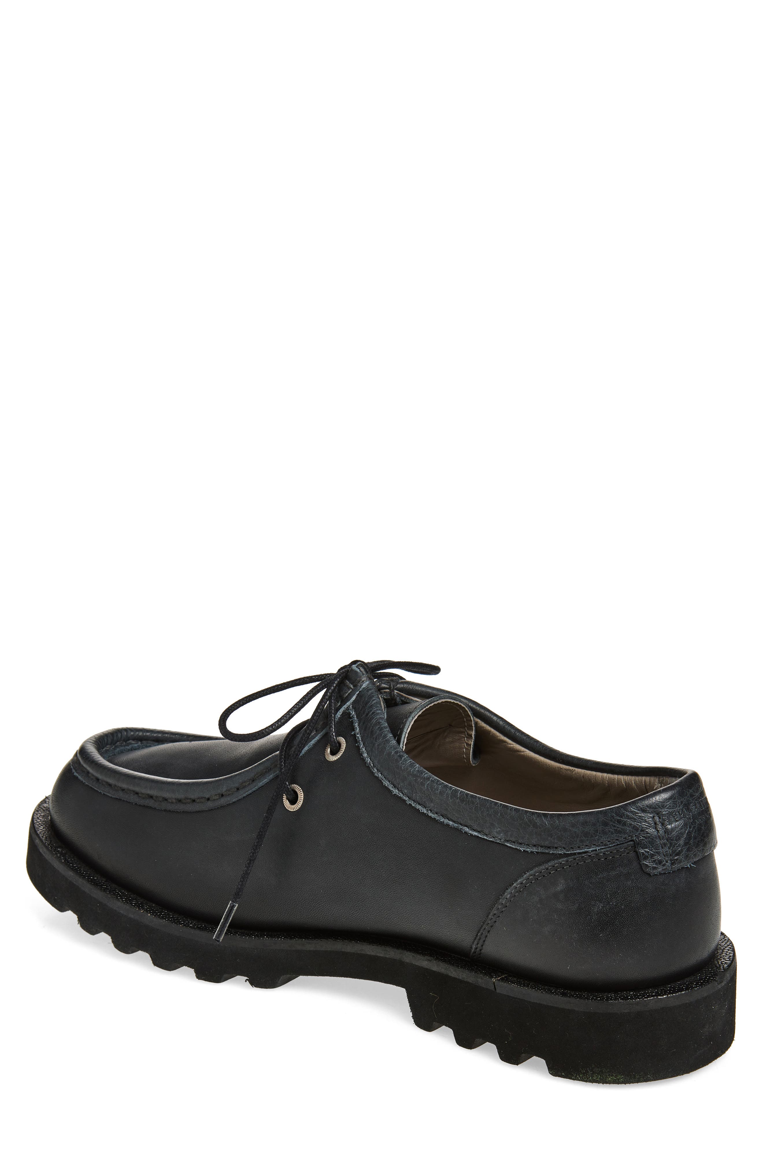 AllSaints Skiff Apron Toe Shoe, Alternate, color, Black