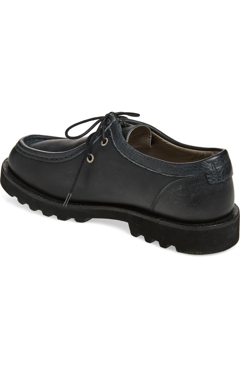 AllSaints Skiff Apron Toe Shoe, Alternate, color, Black