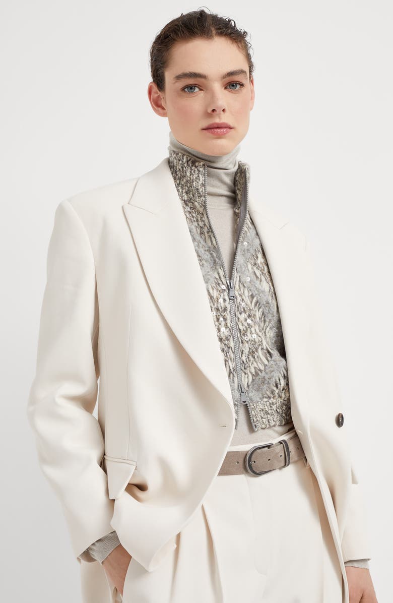 Brunello Cucinelli Suede belt, Alternate, color,