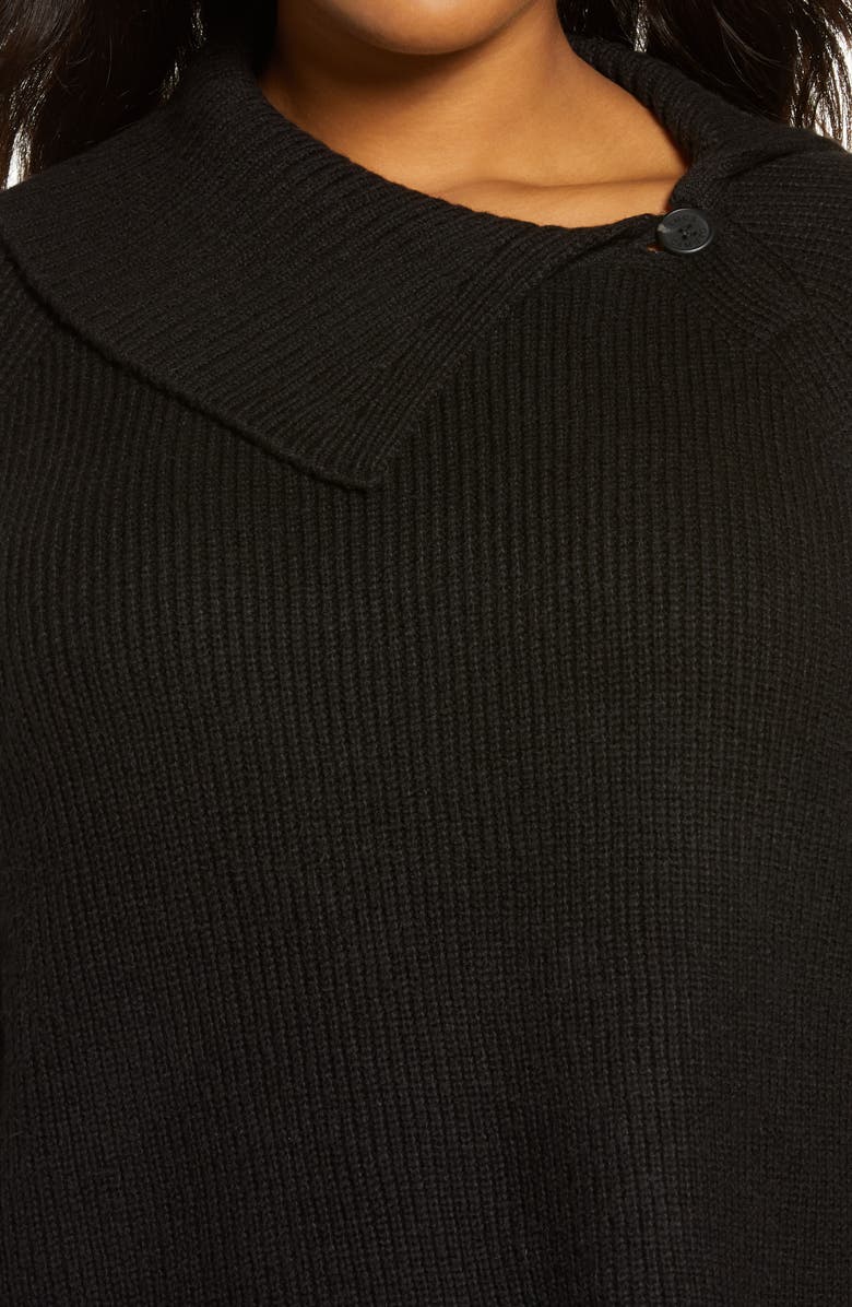 Vince Camuto Split Neck Sweater, Alternate, color,