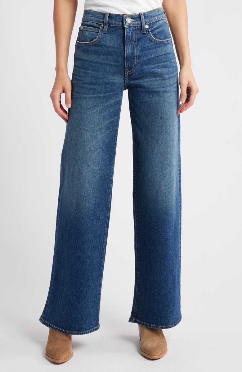 SLVRLAKE Selena High Waist Wide Leg Jeans, Main, color, 