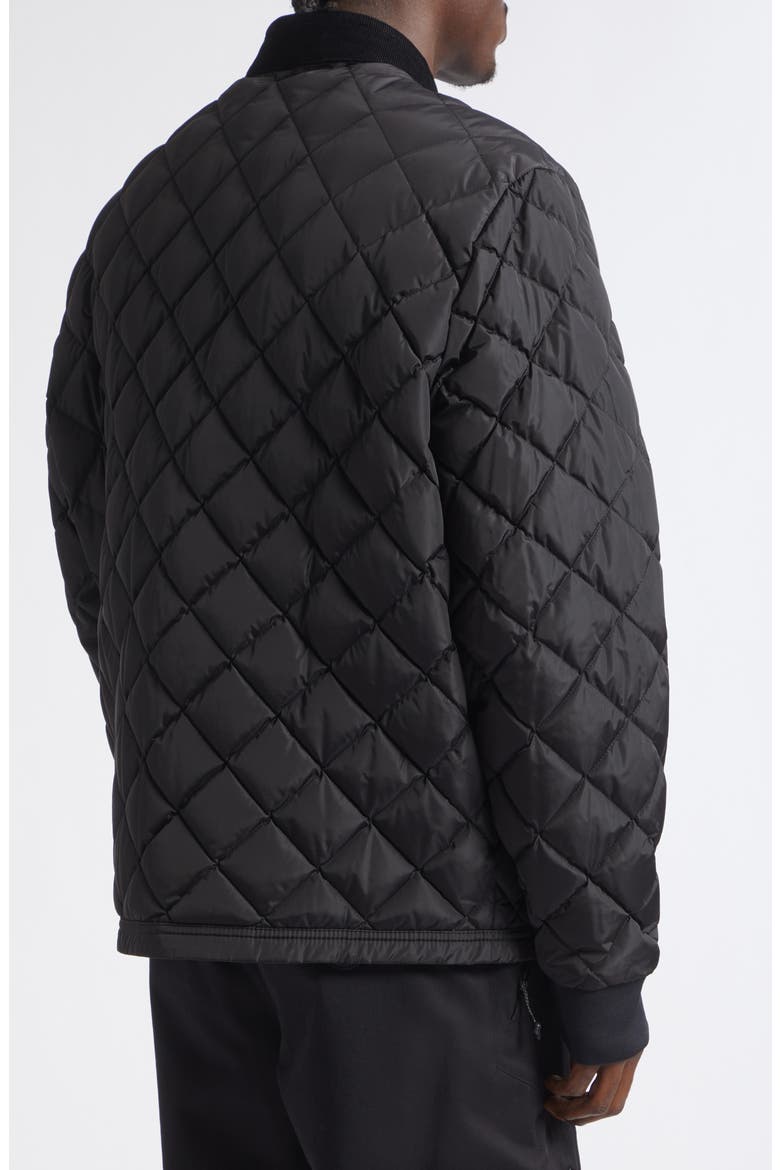 Eclal Quilted Jacket, Alternate, color, BLACK